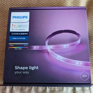 飛利浦 PHILIPS HUE LIGHTSTRIP PLUS V4 白光 彩色  LED燈帶 2米 基本版 兼容 藍牙...