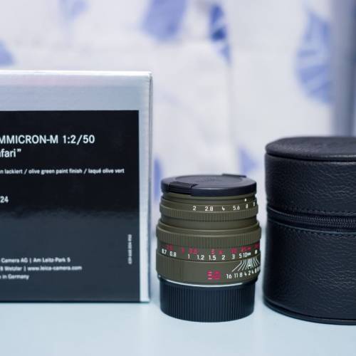 Leica Summicron-M 50mm F2 Edition Safari  11824 BN