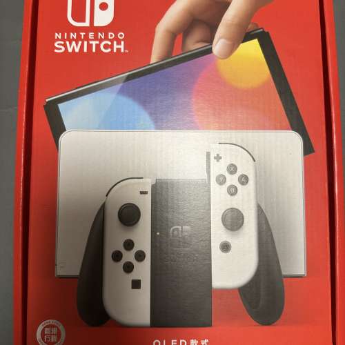 全新 白色任天堂 Nintendo Switch OLED