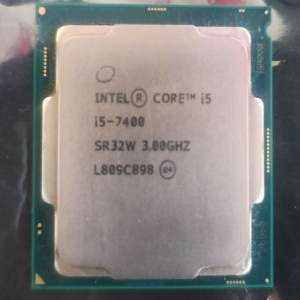 Intel Core i5-7400 4核芯 3.0-3.5 GHz
