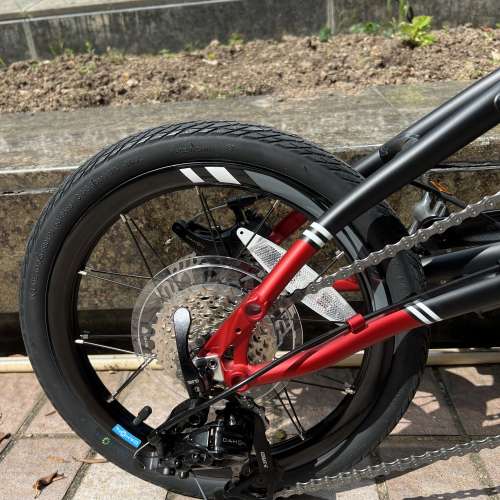 2024 最新款 頭柱內摺版馬甲線款 DAHON K3 PLUS 9速 16吋 碟剎 鋁合金 折叠車 送水...