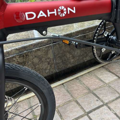 2024 最新款 頭柱內摺版馬甲線款 DAHON K3 PLUS 9速 16吋 碟剎 鋁合金 折叠車 送水...