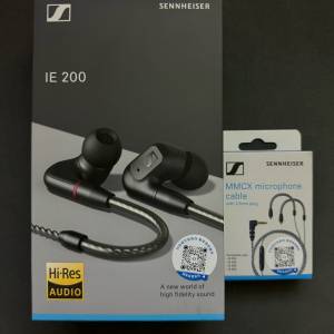 Sennheiser IE200 IE 200 + Microphone cable咪線