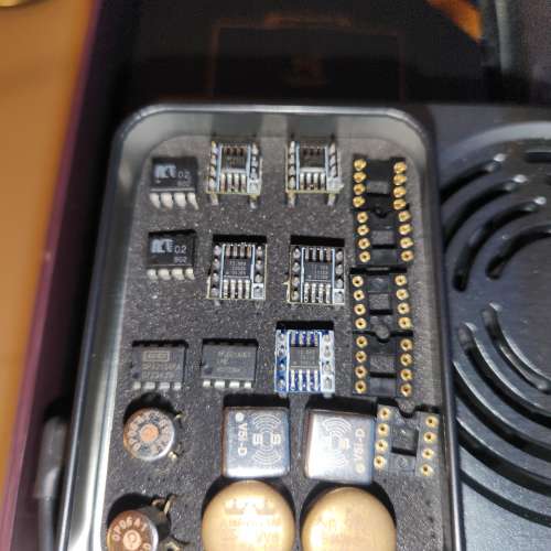 XD05Pro跟AKM同Rohm,本身已換sparkos ss3602,跟圖入面全部op amp