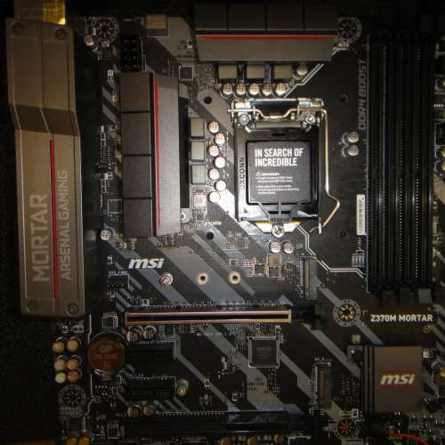 MSI Z370M MORTAR Matx主版 Socket 1151 支援8代 CPU