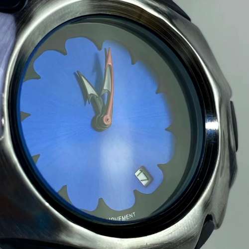 y2k異形原創刀鋒潮流男士手錶石英防水夜光帶日曆復古小眾設計ins