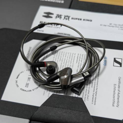 Sennheiser ie600 99%新