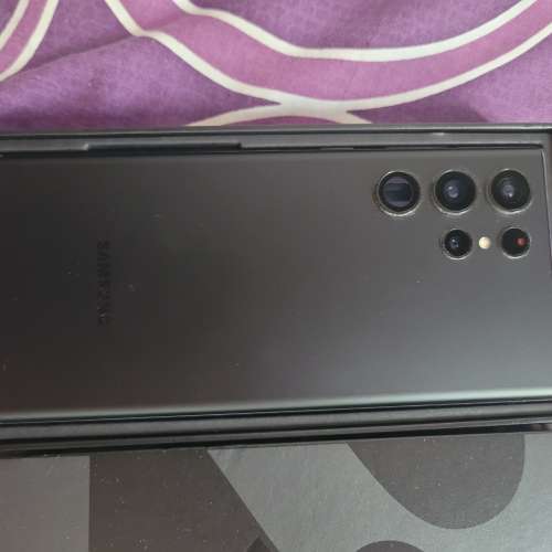 SAMSUNG GALAXY S22 ULTRA 黑12+512GB 95%new
