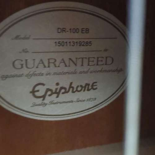 EPIPHONE DR100 EB
