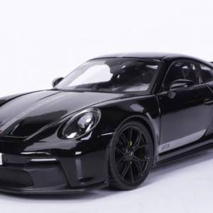1:18 Porsche 911gt3 黑色合金模型
