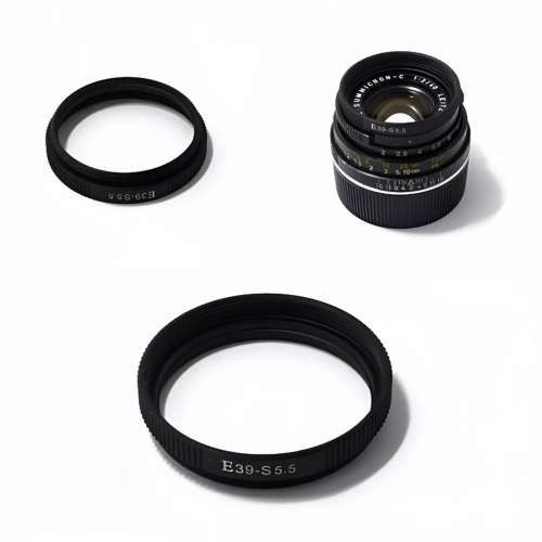 SANMA E39 To S5.5 (Series 5.5) Adapter For Leica Summicron-C 40mm f/2.0