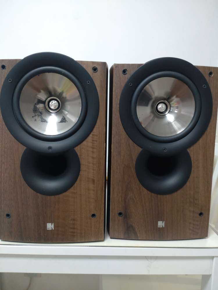 清屋超抵價kef iq3 喇叭,功能100%正常、好聲- 二手或全新揚聲器, 影音