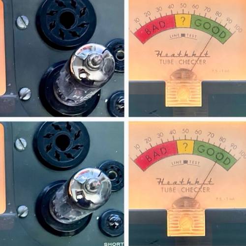 12ax7 Valvo Philips 長屏斜水銀大圓環一對富豪飛利浦德國1957同年代製造mC1同號配對