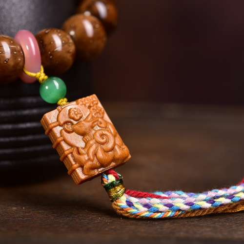 金鼠三眼菩提文玩手串