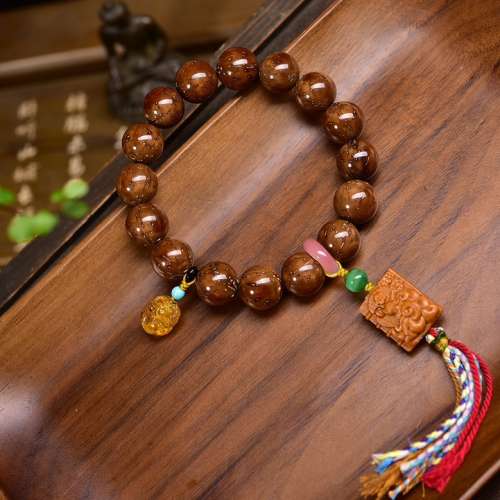 金鼠三眼菩提文玩手串