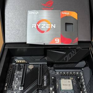 AMD Ryzen 9 5900X + Asus ROG Crosshair VIII Dark Hero