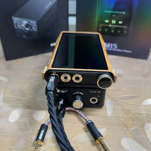 aroma a100tb+fiio m15+全套組合