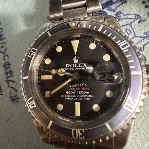 Rolex 1680 Tiffany 單紅