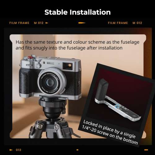 SmallRig X100VI / X100V Handgrip L-Shape Grip With Shutter Button - 4555