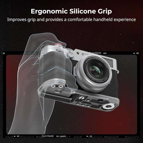 SmallRig X100VI / X100V Handgrip L-Shape Grip With Shutter Button - 4555