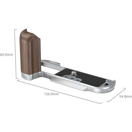 SmallRig Wooden L-Shape Grip For FUJIFILM X-T50 (Silver) - 4735