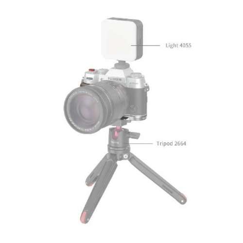 SmallRig Wooden L-Shape Grip For FUJIFILM X-T50 (Black) - 4784