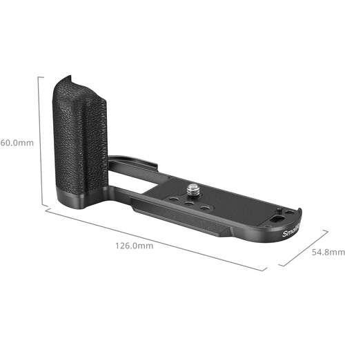 SmallRig Silicone L-Shape Grip For FUJIFILM X-T50 (Black) - 4783