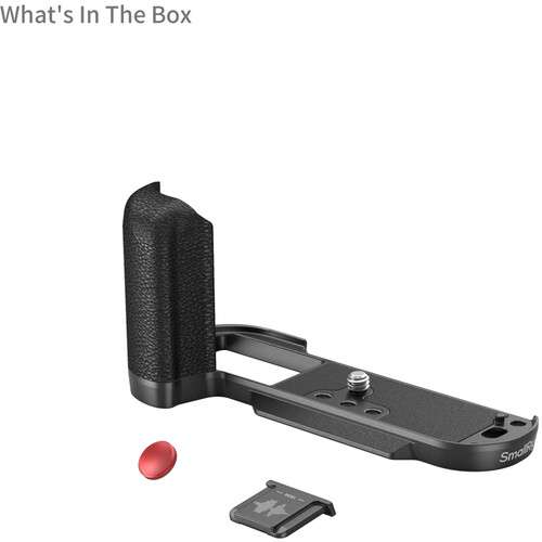 SmallRig Silicone L-Shape Grip For FUJIFILM X-T50 (Black) - 4783