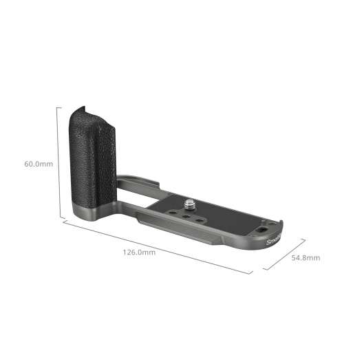 SmallRig Silicone L-Shape Grip For FUJIFILM X-T50 (Charcoal Silver) 4712