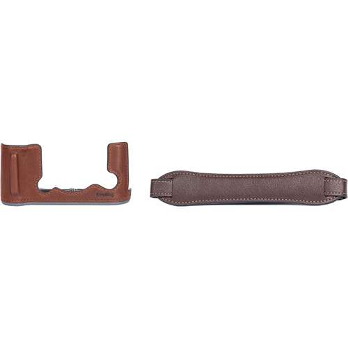 SmallRig Leather Half Case Kit For FUJIFILM X-T50 (Brown) - 4710