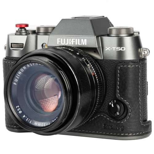 SmallRig Leather Half Case Kit For FUJIFILM X-T50 (Black) - 4709