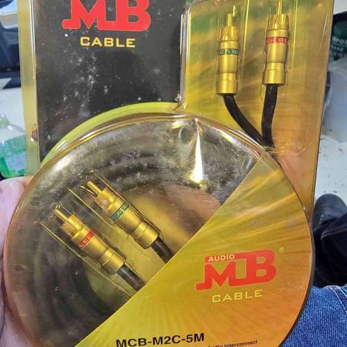 MB AUDIO 5M rca