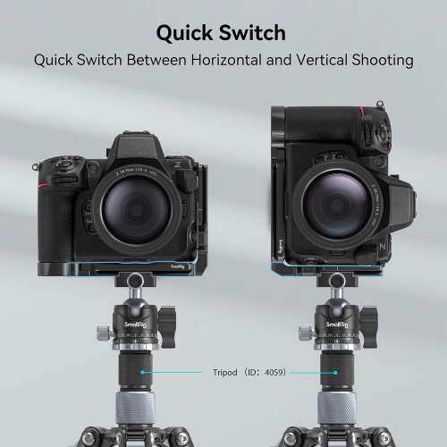 SmallRig 3942 Z8 L Bracket Hand Grip For NIKON Z8 Camera (快拆L架)