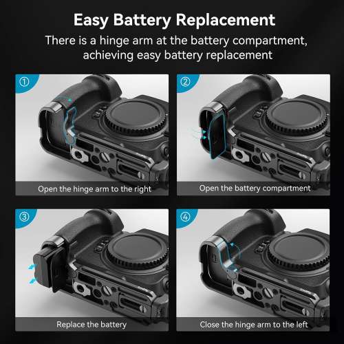 SmallRig 3942 Z8 L Bracket Hand Grip For NIKON Z8 Camera (快拆L架)