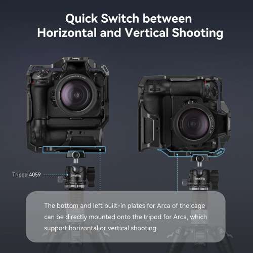 SmallRig Cage For Nikon Z 8 with MB-N12 Battery Grip - 3982