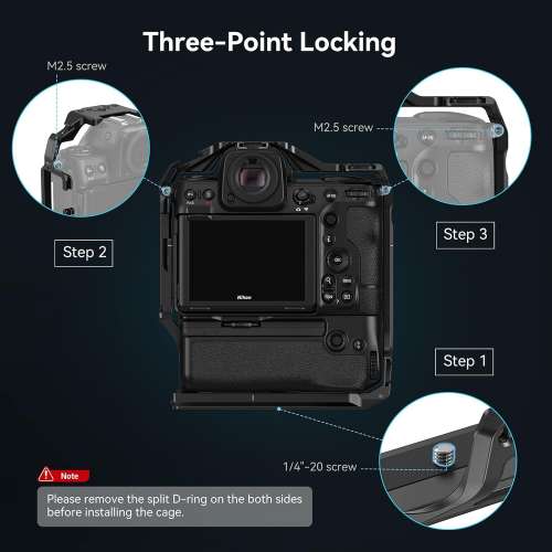 SmallRig Cage For Nikon Z 8 with MB-N12 Battery Grip - 3982