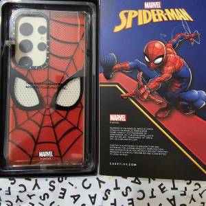 Casetify 100%正貨三星S24 Ultra Spider-Man Mask Case透明手機殼
