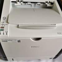 有問題 _ 99.99% (近乎全新) Ricoh SP 377DNwX B&W Laser Printer 有NFC/WifiDirect...