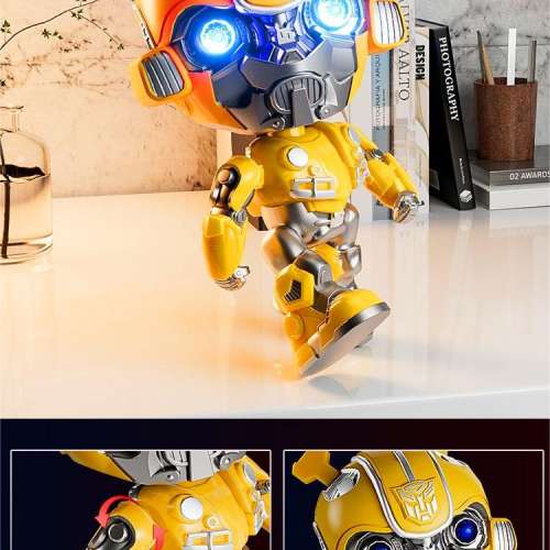 變形金剛Q版機器人小男孩兒童玩具大黃蜂擎天柱正版模型生日禮物