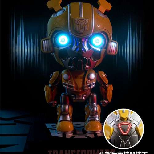 變形金剛Q版機器人小男孩兒童玩具大黃蜂擎天柱正版模型生日禮物