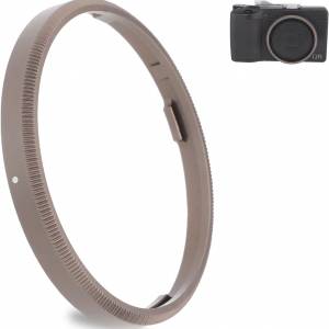 Haoge RRC-GR3XG Dark Gray Metal Decorate Ring Cap For RICOH GR3X/GRIIIX Camera