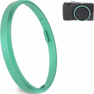 Haoge Green Metal Decorate Ring  For RICOH GR3X / GRIIIX Camera (RRC-GR3XE)
