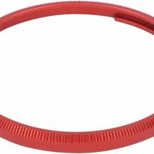 Haoge Red Metal Decorate Ring Cap For RICOH GR3 / GRIII Camera (RRC-GNR)