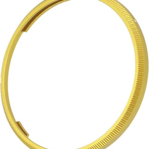 Haoge Gold Metal Decorate Ring Cap Ring For RICOH GR3 / GRIII Camera (RRC-GNK)