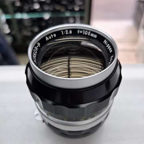 NIKON NIKKOR - P 105MM F2.5 白咀 95% NEW NON Ai MOUNT
