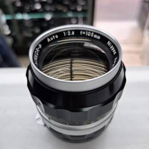 NIKON NIKKOR - P 105MM F2.5 白咀 95% NEW NON Ai MOUNT