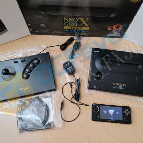 NEO GEO X 全套 ( 請體內文 ) 不計機背 9成新