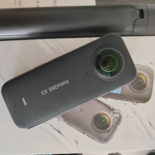 100% New Insta 360 X3 Camera with 2 batteries