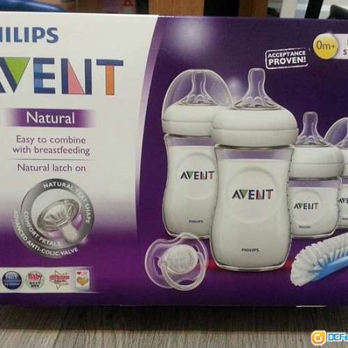 (送禮佳品) 英國進口新安怡奶瓶新生套裝 - Philips AVENT Natural Newborn Starter...
