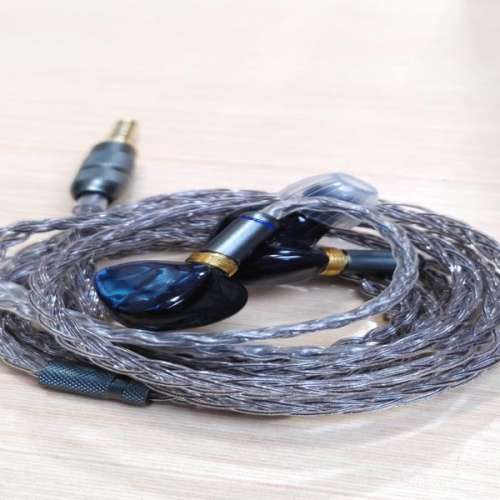 圈鐵 BA+DD CHI FI IEM 入耳耳機 耳機線 MMCX 4.4 CM 0.78 4PIN